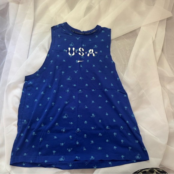Nike Tops - Nike Blue USA Tank Top